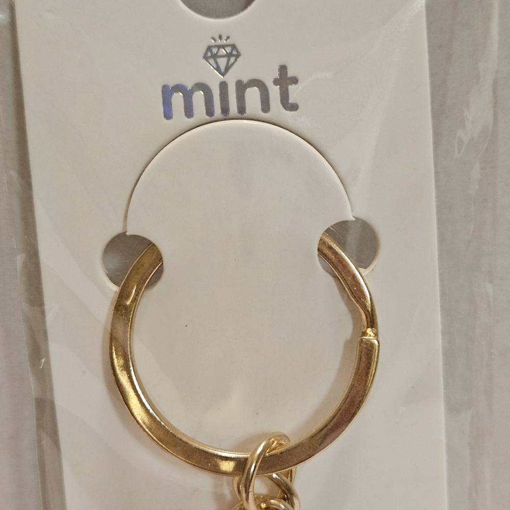 Mint Brand Pink & Gold Snake Purse Charm - Picture 3 of 3